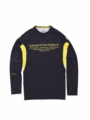 MANTO FUTURE RASHGUARD-black